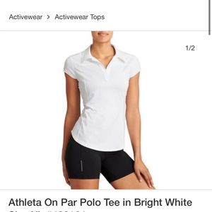 Athleta size small On Par Polo